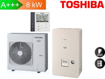 Air-water heat pump Toshiba ESTIA Split R32 8 kW